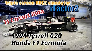 rFactor2　1991 Tyrrell 020 Honda F1 Formula　TI