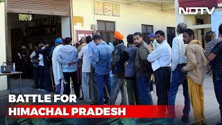 75% Voting In Himachal. BJP Aims To Make History, Congress Eyes Comeback