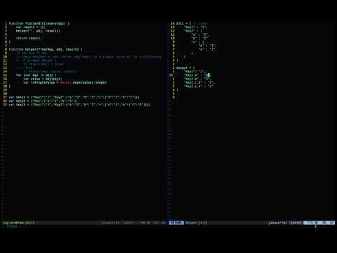 flattenDictionary in javascript flattenDictionary in javascript