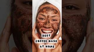 Best coffee mask at home ! #shorts #coffee