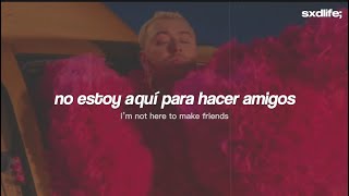 Sam Smith - I’m Not Here To Make Friends // Español + Lyrics + video oficial