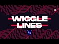 Create Wiggle Line Motion Graphics in After Effects | Tutorial