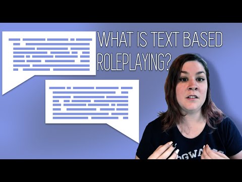 What is text-based role-playing? Guest room