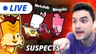 LIVE - SUSPECTS COM NETOLAB! [+10]