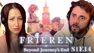 HEARTBREAKING!!! 💔😭 | Couple First Time Watching Frieren: Beyond Journey's End | S1 E14