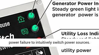 Westinghouse Outdoor Power Equipment ST Switch with Smart Portable Automatic Transfer Technology Hom