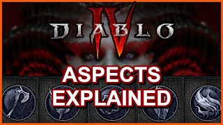 ASPECTS EXPLAINED IN LESS THAN 3 MINUTES - Diablo 4