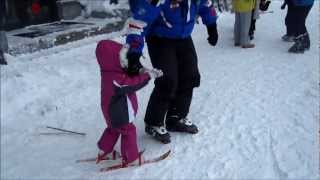 2,5 years old ski in Parnassos 2012