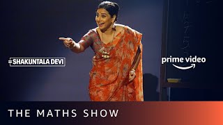 The Ingenious Shakuntala Devi's Maths Show | Vidya Balan | Shakuntala Devi | Amazon Prime Video