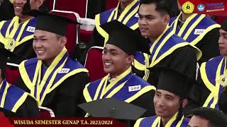 Wisuda Sarjana (S1) dan Magister (S2) UKI Toraja Semester Genap T.A. 2023/2024