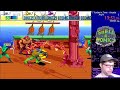 teenage mutant ninja turtles in time arcade speed run new pb