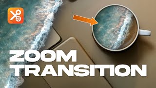How to Make Zoom Transition in YouCut? 🌊 ⬅️ ☕️ | Video Editing Tutorial |
