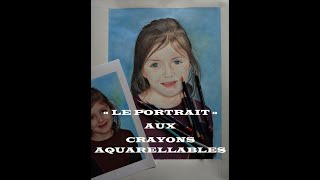 TECHNIQUE DU CRAYON AQUARELLABLE