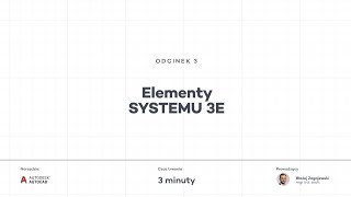 Poznaj elementy SYSTEM 3E