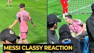 The classy reaction of MESSI after receiving taunts from Al Hilal fans | Football News Today