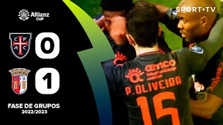 Resumo: Casa Pia AC 0-1 SC Braga - Allianz Cup | SPORT TV