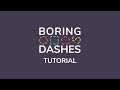 BoringDashes for After Effects Tutorial