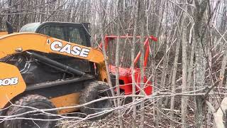 Skid Steer Attachment: Forestry Mulcher