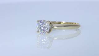 1.08CT Round Brilliant Diamond Solitaire Engagement Ring GIA Cert/Appr $8K+ $3995