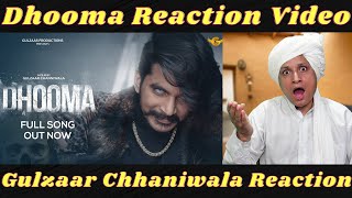 GULZAAR CHHANIWALA DHOOMA Reaction by Captain Tau Haryanavi Actor  | Latest Haryanvi Song 2021