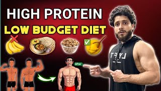Low Budget Diet Plan For Beginners | Muscle Building Diet Plan Without Supplements|Weight Gain