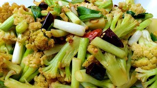 Taiwanese Cauliflower Stir-Fry - Quick and Easy!