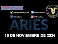 Horóscopo Diario - Aries - 16 de Noviembre de 2024.