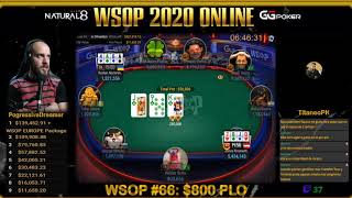 WSOP Online 2020 Event #66 Final Table Commentary (Spanish)