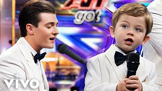 Barron Trump & Elon Musk’s Son X Shock AGT/ Powerful Duet “Spirit in Me” Judges Speechless!/AI cover
