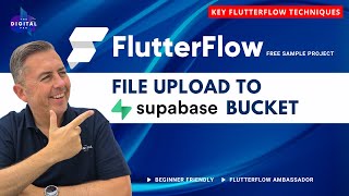 #FlutterFlow File Upload to #Supabase Storage Bucket - Walkthrough