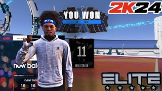 NBA 2k24 new balance event - game streak with my glass - cleaning interior threat build!