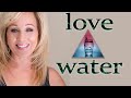 LOVE WATER 💧HOW TO CHARGE YOUR WATER 💧 with healing codes! ❤️🤩 #knowthyself #inspire