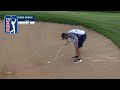 Morikawa, Finau get unique ruling as golf balls collide in bunker