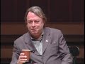 Christopher Hitchens in conversation The Only Subject is Love