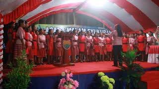 LAGU MARS KABUPATEN SBB, OLEH JUARA 1 \u0026 2 PADUAN SUARA TINGKAT SMA HUT KAB. SBB KE 15