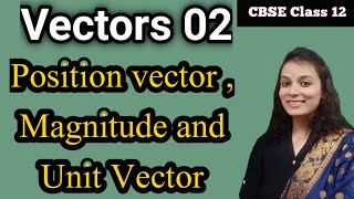 Vectors 02 | Position Vector and Magnitude of a Vector@Mathsiseasy