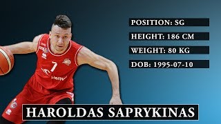 Haroldas Saprykinas 2017-18 Lithuania NKL Highlights