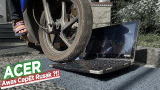 Lindes Laptop pakai Motor terus Mobil | Apa masih Kuat ? Acer Enduro N3 Review