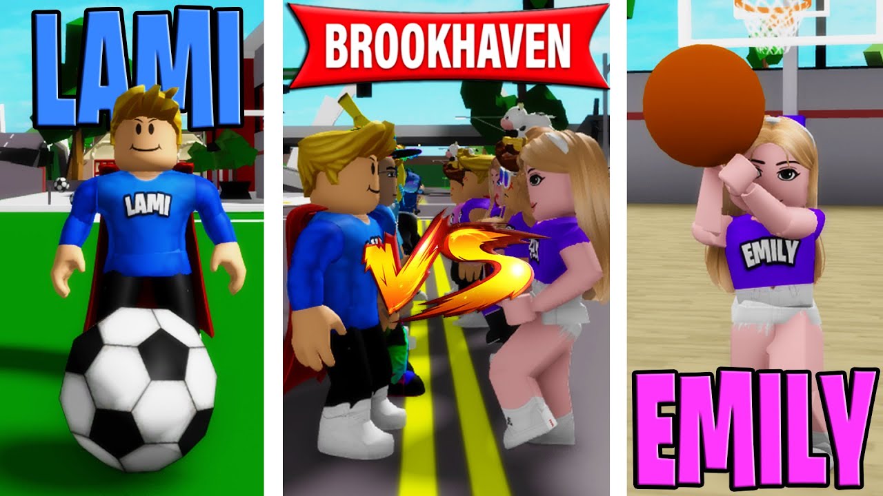 Team Lami Vs Team Emily Olympische Spiele In Brookhaven Roblox