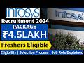 Infosys Recruitment 2024 | OFF Campus Drive For 2024 , 2023 Batch Hiring