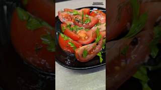 ЭКСПРЕСС ЗАКУСКА /ОЧЕНЬ ВКУСНЫЙ, БЫСТРЫЙ, ЛЕТНИЙ ЗАКУСОН #закуска #помидоры