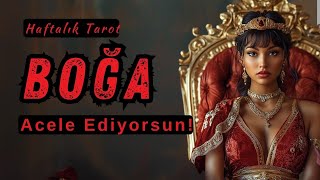 Boğa Burcu Haftalık Tarot - Acele Ediyorsun!