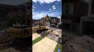 Modular home demolition #demolition #construction