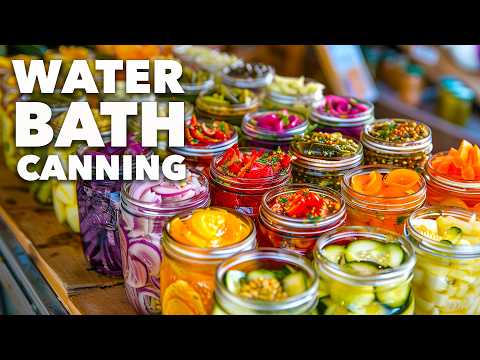 10 Steps for Canning in a Water Bath