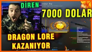 UNLOST TUVALETE GİDİYOR DİREN 7000 DOLAR DRAGON LORE KAZANIYOR