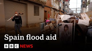 Spanish Floods: Spain's prime minister announces €3.8bn in aid | BBC News