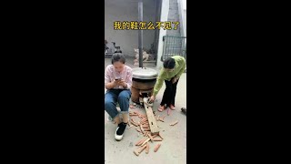 我的鞋怎么不见了？#开心果小小小燕子 #搞笑视频 #搞笑 #农村搞笑 #funny #shorts