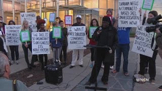 Demonstrators demand changes at Durham Co. Detention Facility