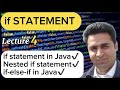 Lecture 4 -  if statement in Java - Java Made Simple - Complete Java Tutorial For Beginners