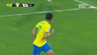 Gol de Lucas Paquetá | Brasil - Perú | Copa América 2021